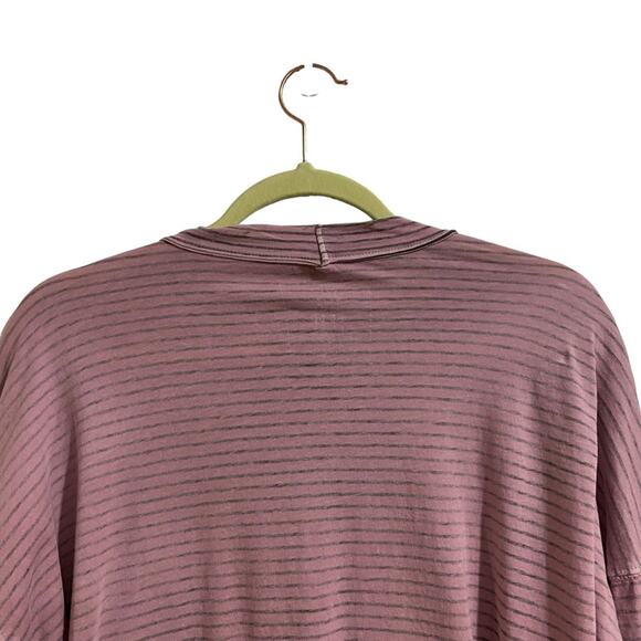 Free People Orchid Be Free Striped Tunic Sz S - Picture 12 of 16